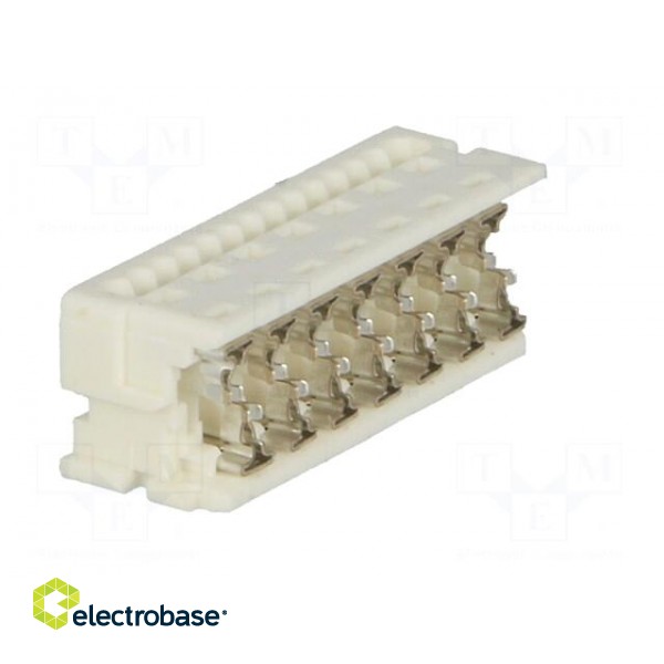 Plug | wire-board | female | PIN: 14 | 1.27mm | IDC | for ribbon cable image 4