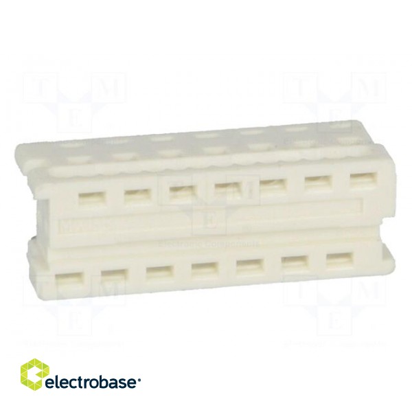 Plug | wire-board | female | PIN: 14 | 1.27mm | IDC | for ribbon cable image 9