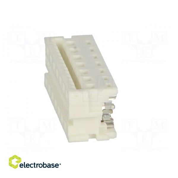 Plug | wire-board | female | PIN: 14 | 1.27mm | IDC | for ribbon cable image 3