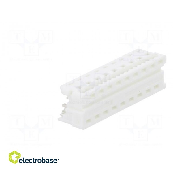 Plug | wire-board | female | PIN: 18 | 1.27mm | IDC | for ribbon cable image 4