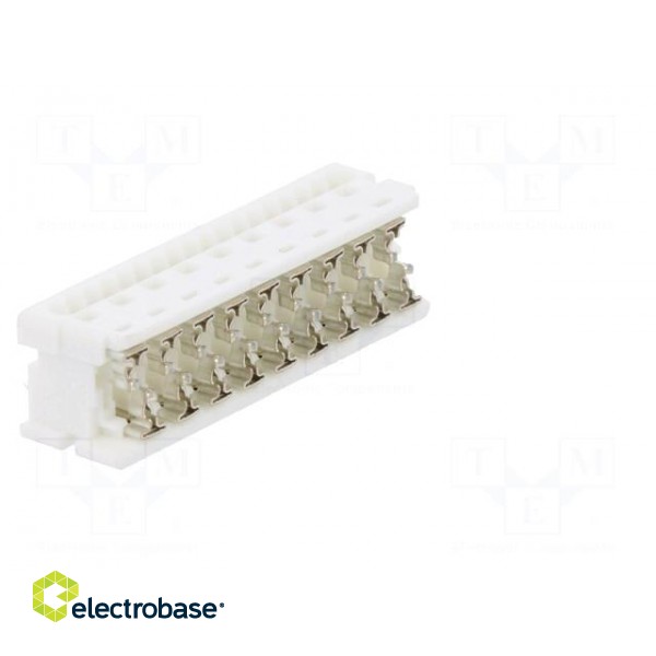 Plug | wire-board | female | PIN: 18 | 1.27mm | IDC | for ribbon cable image 8