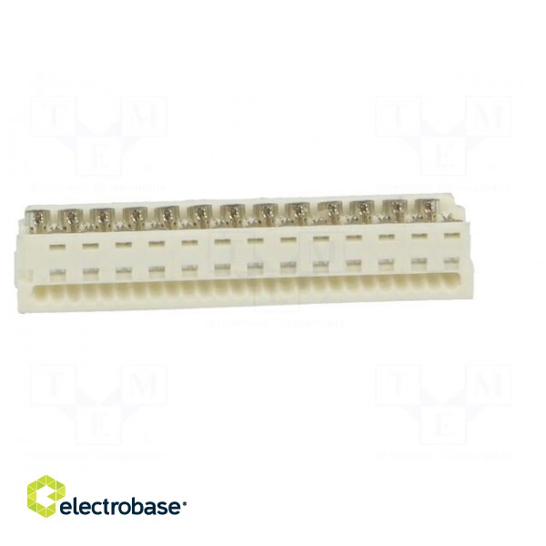 Plug | wire-board | female | PIN: 26 | 1.27mm | IDC | for ribbon cable фото 5