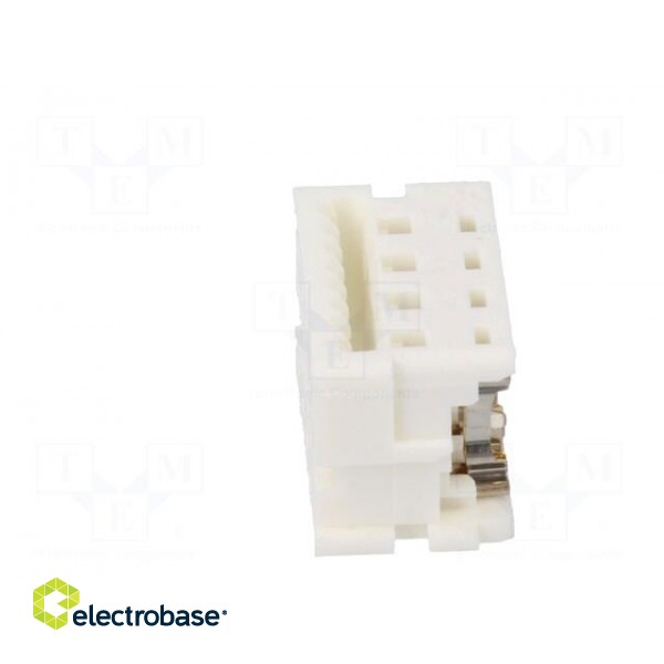 Plug | wire-board | female | PIN: 8 | 1.27mm | IDC | for ribbon cable image 3
