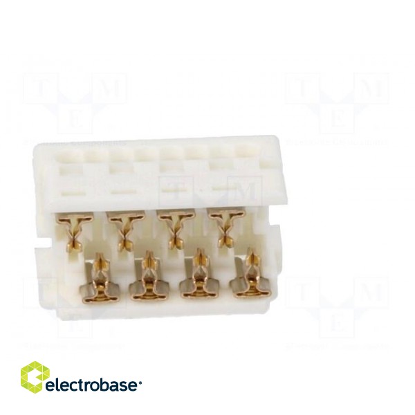 Plug | wire-board | female | PIN: 8 | 1.27mm | IDC | for ribbon cable paveikslėlis 5