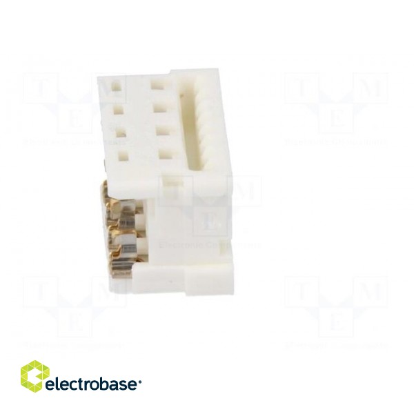 Plug | wire-board | female | PIN: 8 | 1.27mm | IDC | for ribbon cable image 7
