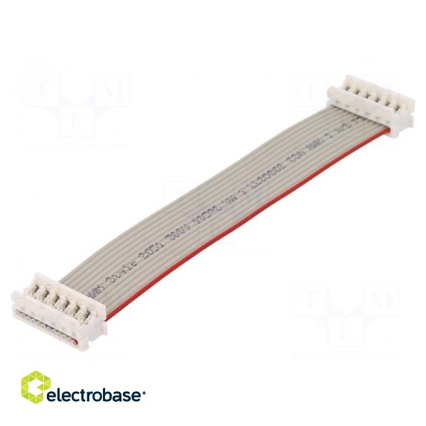 Ribbon cable with connectors | PIN: 12 | 1.27mm | PicoFlex | 1.2A