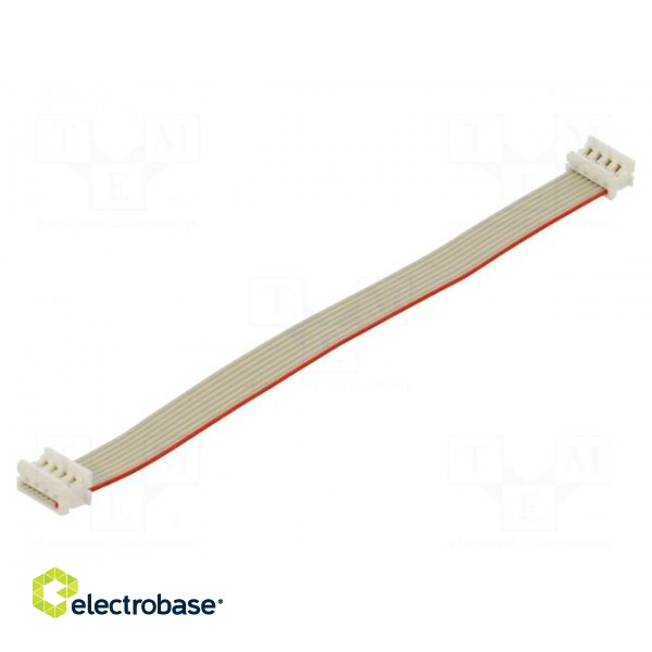 Ribbon cable with connectors | Contacts ph: 1.27mm | Len: 0.15m