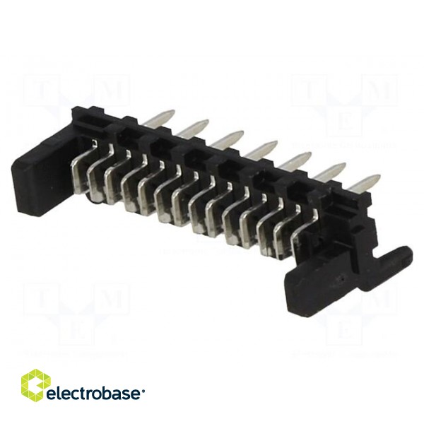 Socket | wire-board | male | PIN: 14 | 1.27mm | THT | PicoFlex | 1.2A | 250V image 1