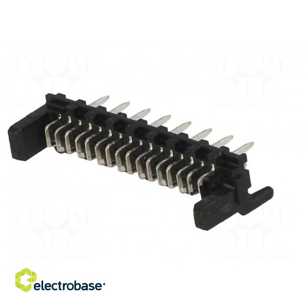 Socket | wire-board | male | PIN: 16 | 1.27mm | THT | PicoFlex | 1.2A | 250V image 2