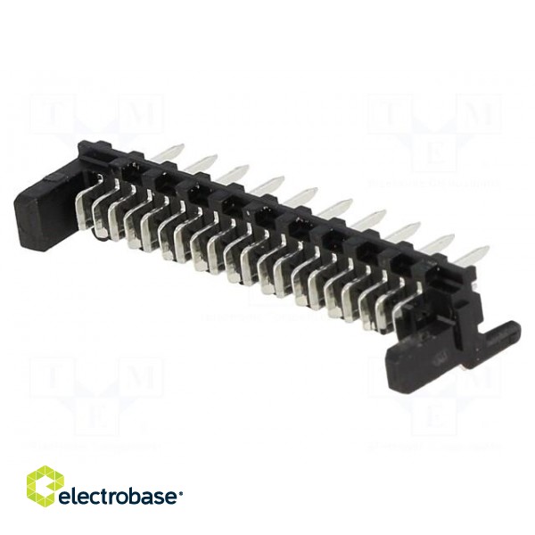 Socket | wire-board | male | PIN: 20 | 1.27mm | THT | PicoFlex | 1.2A | 250V paveikslėlis 1