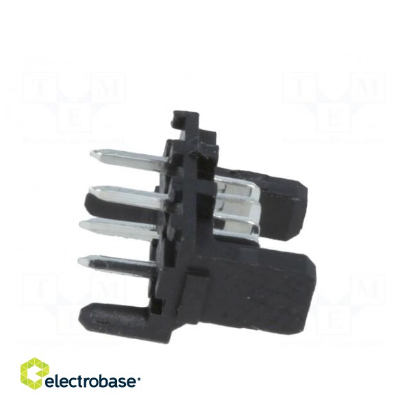 Socket | wire-board | male | PIN: 4 | 1.27mm | THT | PicoFlex | 1.2A | tinned paveikslėlis 3