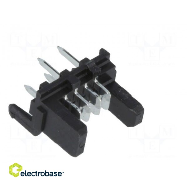 Socket | wire-board | male | PIN: 4 | 1.27mm | THT | PicoFlex | 1.2A | tinned paveikslėlis 4