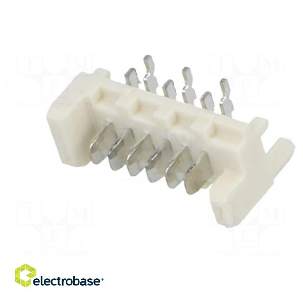 Socket | wire-board | male | PIN: 6 | 1.27mm | SMT | PicoFlex | 1.2A | tinned image 2