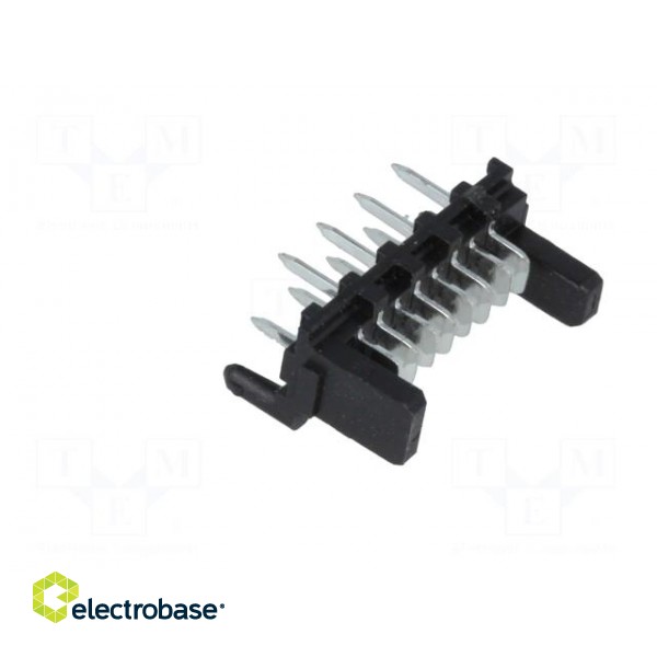 Socket | wire-board | male | PIN: 8 | 1.27mm | THT | PicoFlex | 1.2A | tinned фото 4