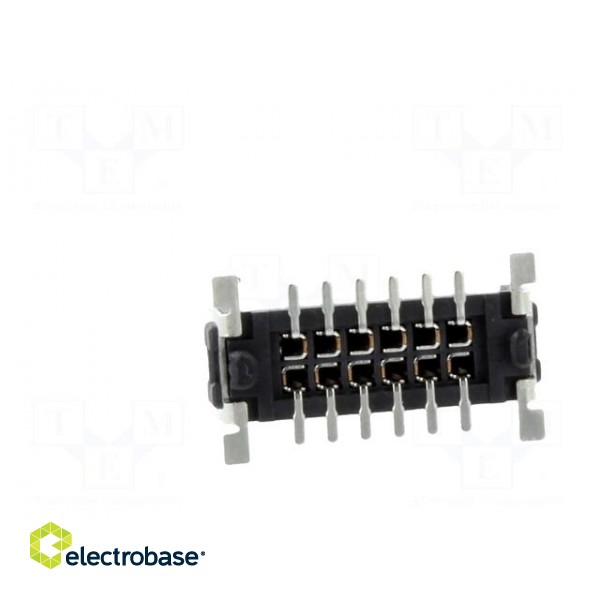 Connector: PCB to PCB | female | PIN: 12 | 1.27mm | -55÷125°C | UL94V-0 paveikslėlis 5