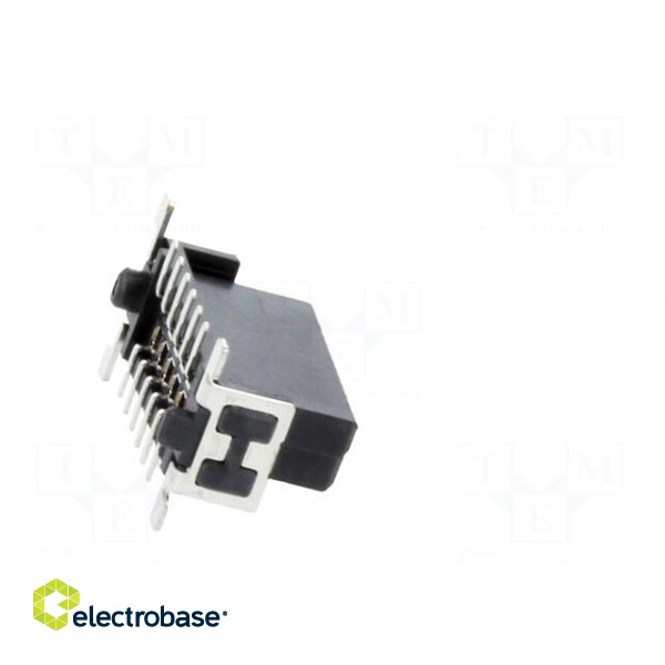 Connector: PCB to PCB | female | PIN: 12 | 1.27mm | -55÷125°C | UL94V-0 paveikslėlis 7