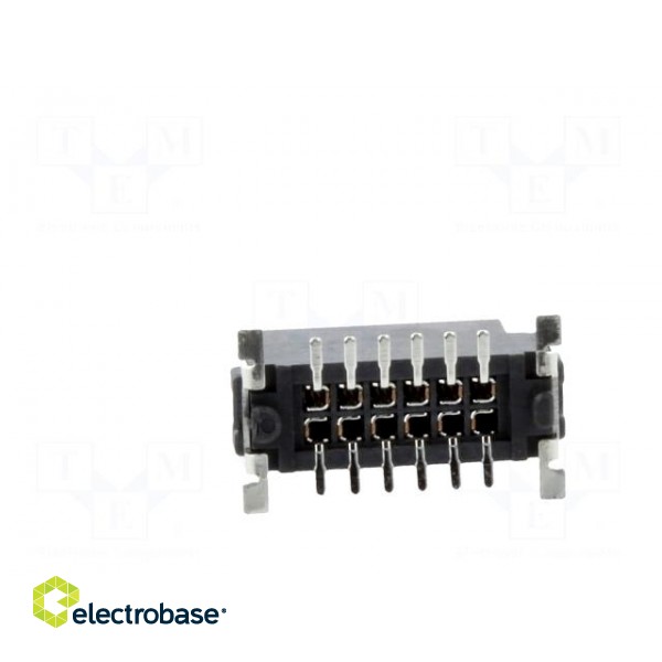 Connector: PCB to PCB | female | PIN: 12 | 1.27mm | -55÷125°C | UL94V-0 image 5