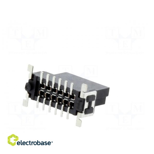 Connector: PCB to PCB | female | PIN: 12 | 1.27mm | -55÷125°C | UL94V-0 image 6