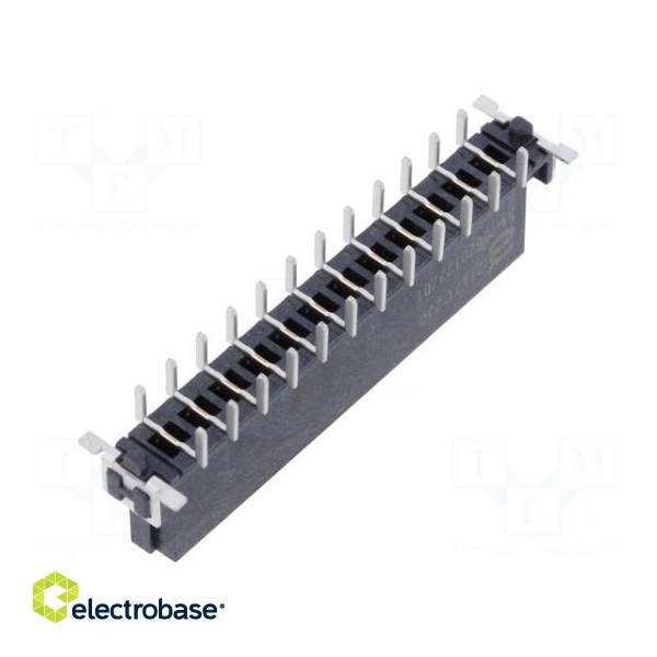 Connector: PCB to PCB | female | PIN: 12 | 2.54mm | har-flex® Power image 2