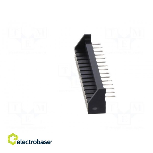 Connector: PCB to PCB | female | PIN: 15 | 2.54mm | Series: MDF7 | tinned image 3