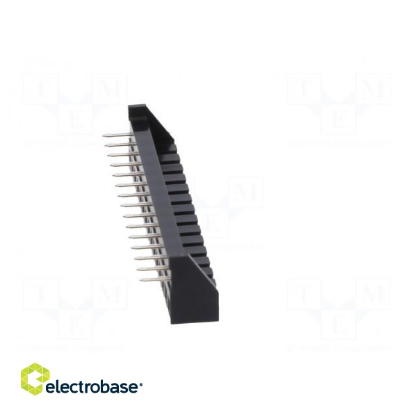 Connector: PCB to PCB | female | PIN: 15 | 2.54mm | Series: MDF7 | tinned фото 7