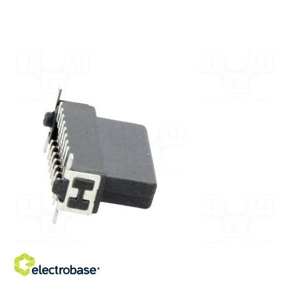 Connector: PCB to PCB | female | PIN: 16 | 1.27mm | -55÷125°C | UL94V-0 image 7