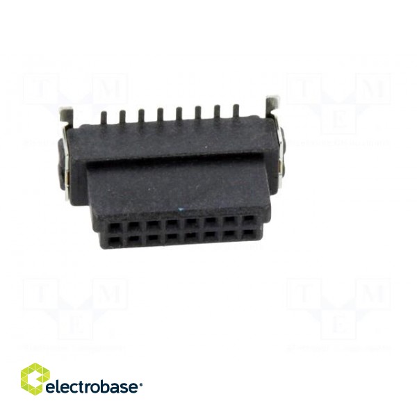 Connector: PCB to PCB | female | PIN: 16 | 1.27mm | -55÷125°C | UL94V-0 image 9