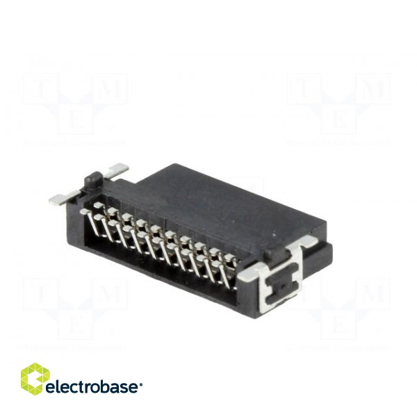 Connector: PCB to PCB | female | PIN: 20 | 1.27mm | -55÷125°C | UL94V-0 фото 6
