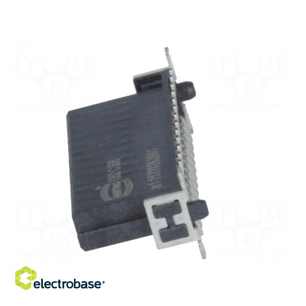 Connector: PCB to PCB | female | PIN: 26 | 1.27mm | har-flex® | 2.3A | SMT image 3