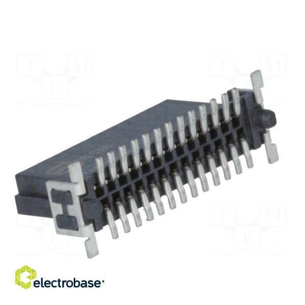 Connector: PCB to PCB | female | PIN: 26 | 1.27mm | har-flex® | 2.3A | SMT image 4