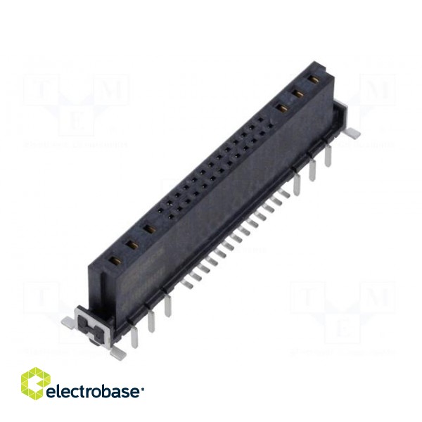 Connector: PCB to PCB | female | PIN: 32(6+26) | har-flex® Hybrid paveikslėlis 1