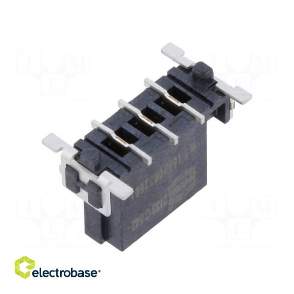 Connector: PCB to PCB | female | PIN: 3 | 2.54mm | har-flex® Power фото 2
