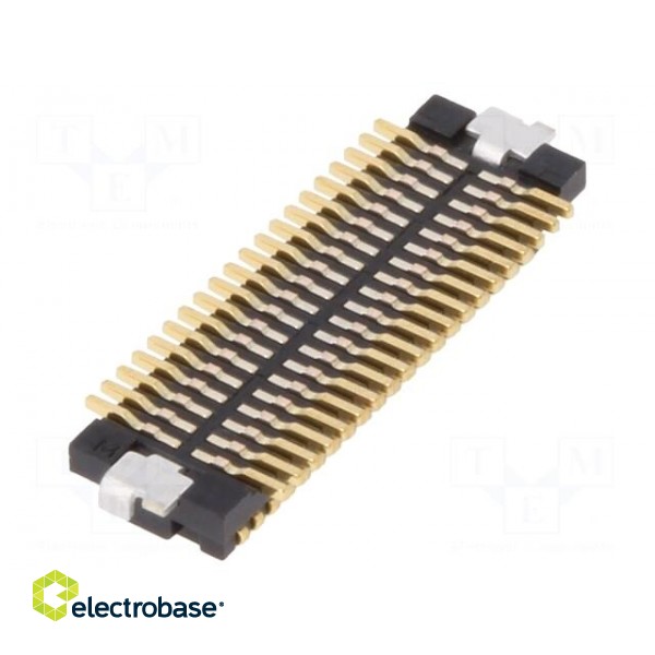 Connector: PCB to PCB | female | PIN: 40 | 0.5mm | H: 2.7mm | DF12N | SMT paveikslėlis 2