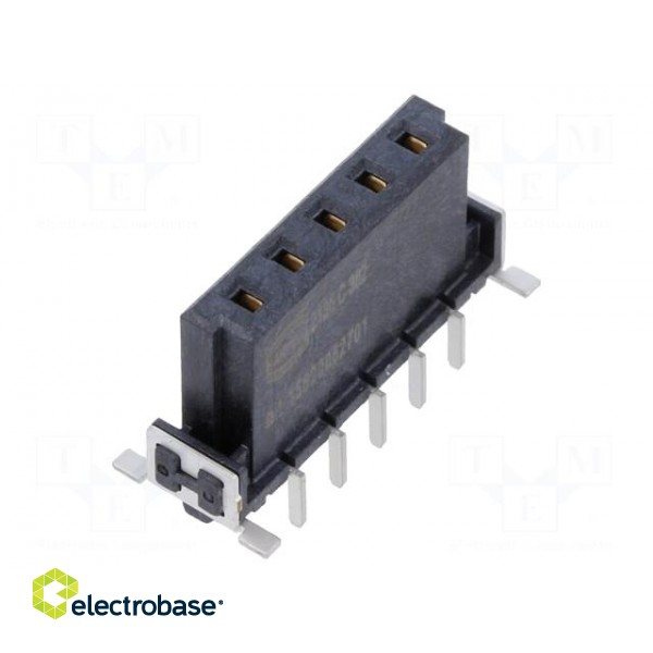 Connector: PCB to PCB | female | PIN: 5 | 2.54mm | har-flex® Power image 1