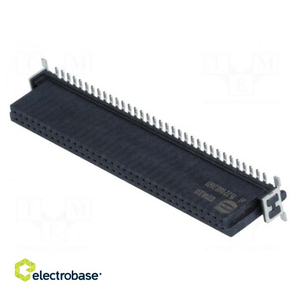 Connector: PCB to PCB | female | PIN: 68 | 1.27mm | Series: har-flex paveikslėlis 1