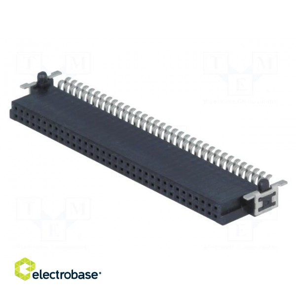 Connector: PCB to PCB | female | PIN: 68 | 1.27mm | har-flex® | 2.3A | SMT image 1