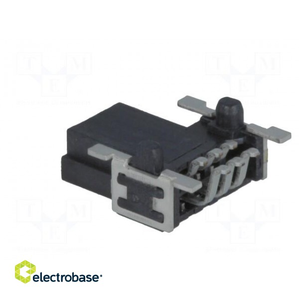 Connector: PCB to PCB | female | PIN: 6 | 1.27mm | Series: har-flex paveikslėlis 4