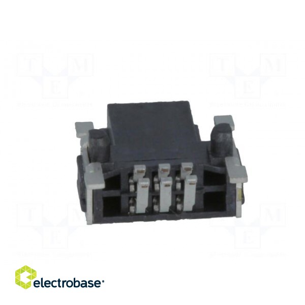 Connector: PCB to PCB | female | PIN: 6 | 1.27mm | Series: har-flex paveikslėlis 5