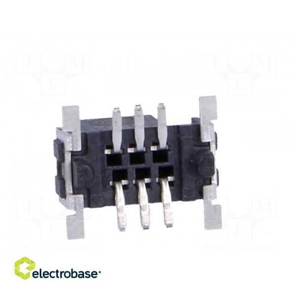 Connector: PCB to PCB | female | PIN: 6 | 1.27mm | Series: har-flex paveikslėlis 5