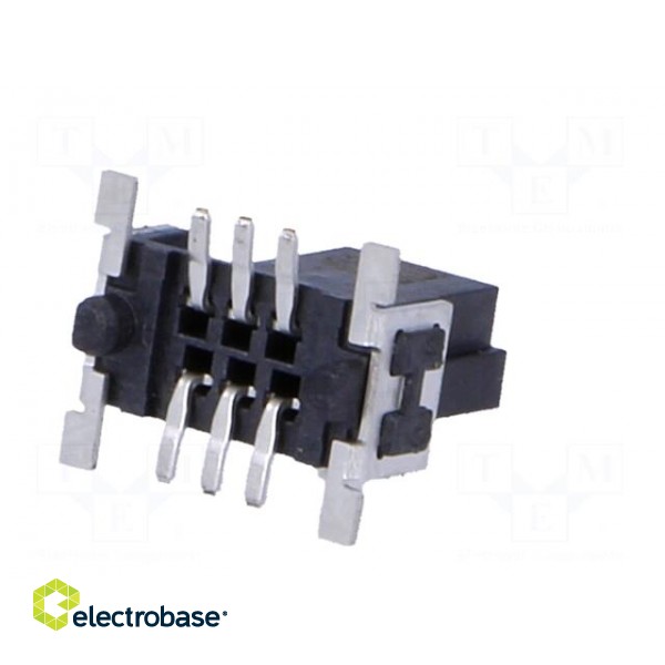 Connector: PCB to PCB | female | PIN: 6 | 1.27mm | Series: har-flex image 6