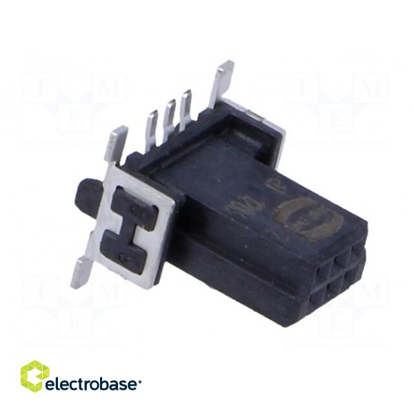 Connector: PCB to PCB | female | PIN: 6 | 1.27mm | Series: har-flex фото 8