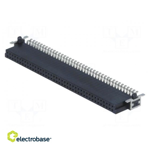 Connector: PCB to PCB | female | PIN: 80 | 1.27mm | Series: har-flex image 1