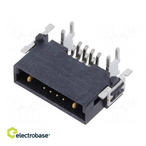 Connector: PCB to PCB | male | PIN: 10(2+8) | har-flex® Hybrid фото 2