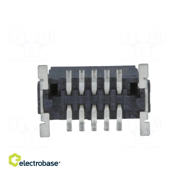 Connector: PCB to PCB | male | PIN: 10 | 1.27mm | Series: har-flex | 2.3A paveikslėlis 5