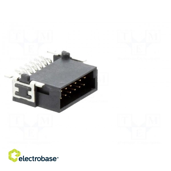 Connector: PCB to PCB | male | PIN: 12 | 1.27mm | -55÷125°C | UL94V-0 image 8