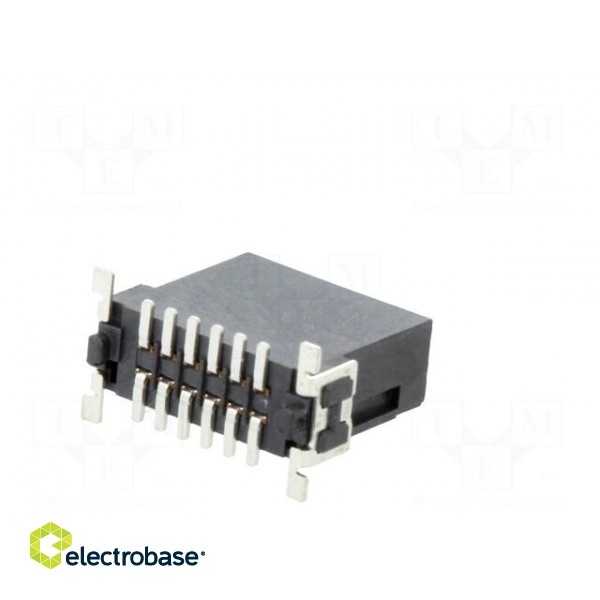 Connector: PCB to PCB | male | PIN: 12 | 1.27mm | -55÷125°C | UL94V-0 фото 6