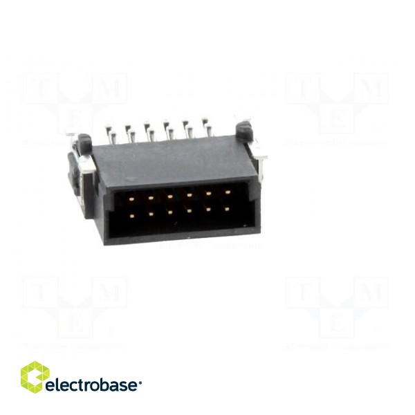 Connector: PCB to PCB | male | PIN: 12 | 1.27mm | -55÷125°C | UL94V-0 image 9