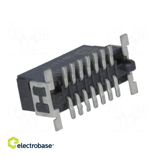 Connector: PCB to PCB | male | PIN: 14 | 1.27mm | Series: har-flex | 2.3A фото 4