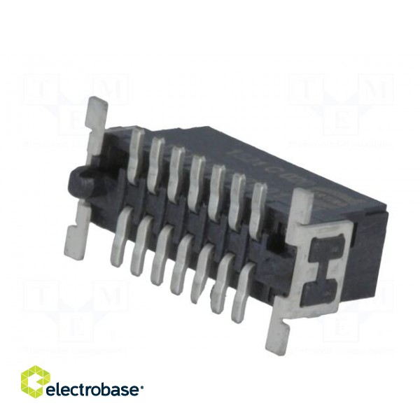 Connector: PCB to PCB | male | PIN: 14 | 1.27mm | Series: har-flex | 2.3A image 6