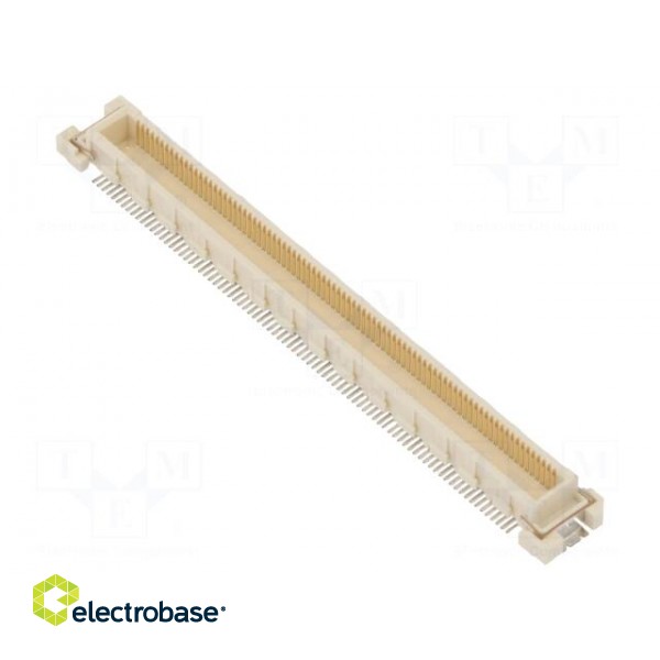 Connector: PCB to PCB | male | PIN: 168 | 0.5mm | H: 3.5mm | FX10 | SMT paveikslėlis 1